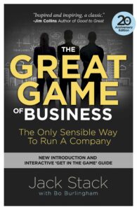 Great Game of Business Book